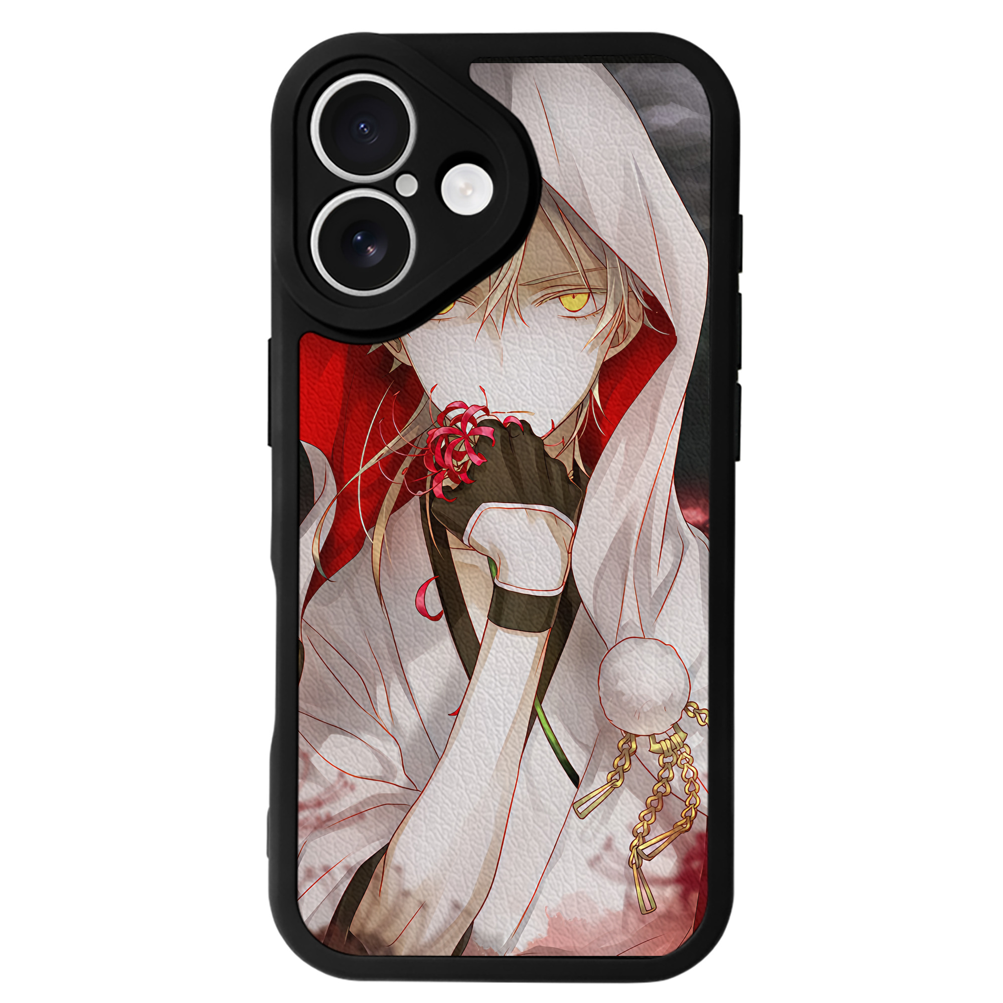 （画像用） 刀剣乱舞 Touken Ranbu 【iPhone 16シリーズ対応】シリコンスマホケース（レザー調） 材質：シリコン